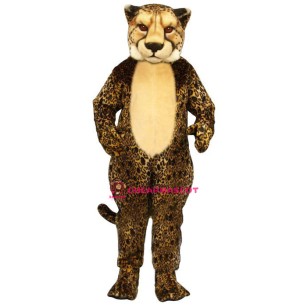 Cheetah Lightweight Mascot Costume