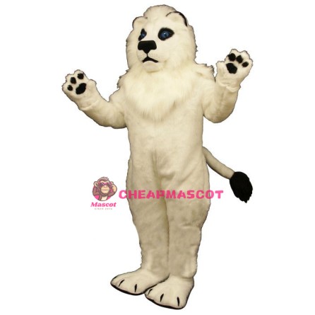White Lion Lightweight Mascot Costume