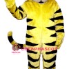 Yellow Tiger Cub Lightweight Mascot Costume