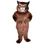 Girl Wildcat Lightweight Mascot Costume