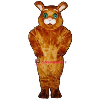 Wide-Eyed Cat Lightweight Mascot Costume