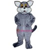 Gray Cat Lightweight Mascot Costume
