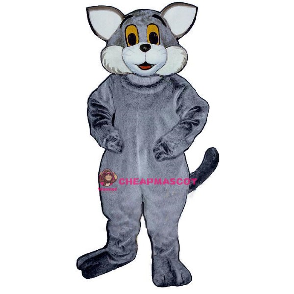 Gray Cat Lightweight Mascot Costume