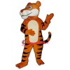 Friendly Tiger Lightweight Mascot Costume
