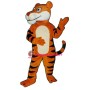 Friendly Tiger Lightweight Mascot Costume