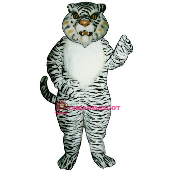 White Tiger Lightweight Mascot Costume