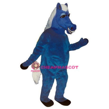 Blue Horace Horse Lightweight Mascot Costume