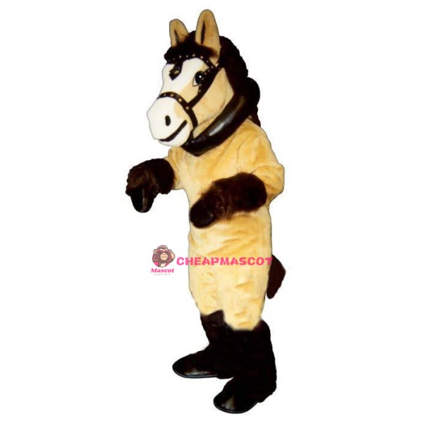 Clyde Clydesdale w-Collar & Harness Lightweight Mascot Costume