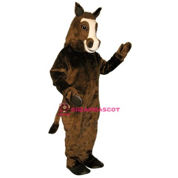 Brown Horse Lightweight Mascot Costume