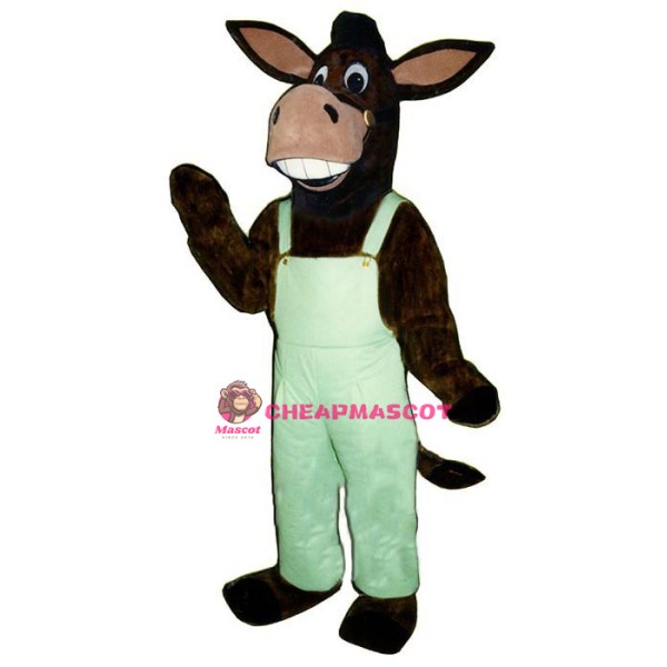 Laughing Donkey w-outfit Lightweight Mascot Costume