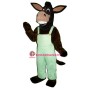 Laughing Donkey w-outfit Lightweight Mascot Costume