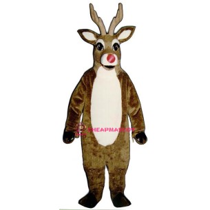 Mistletoe Deer Lightweight Mascot Costume