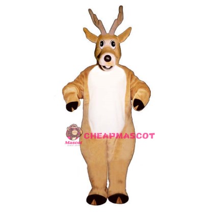 Jolly Reindeer Lightweight Mascot Costume