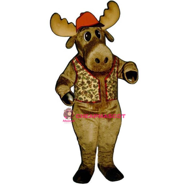 Milton Moose w-outfit Lightweight Mascot Costume