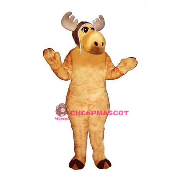 Flying Moose w-Hat Lightweight Mascot Costume