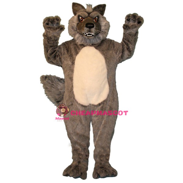 Growling Wolf Lightweight Mascot Costume