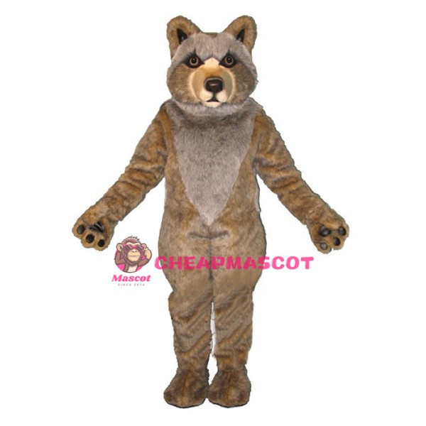 Mexican Grey Wolf Lightweight Mascot Costume