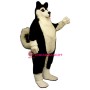 Fat Huskey Lightweight Mascot Costume