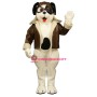 Puppy w-Spots & Aviator Outfit Lightweight Mascot Costume