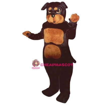 Rotweiller Lightweight Mascot Costume