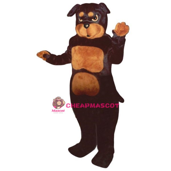 Rotweiller Lightweight Mascot Costume