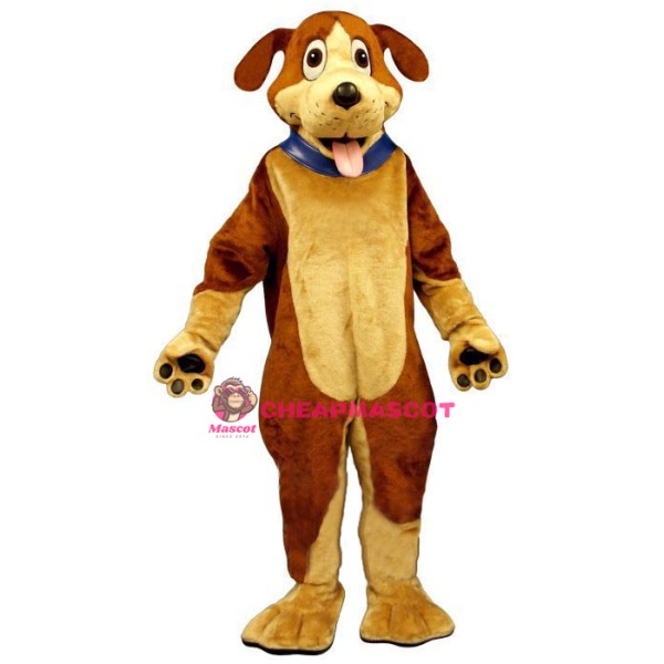 Ben Beagle w-Collar Lightweight Mascot Costume