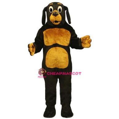 Dobie Dog Lightweight Mascot Costume