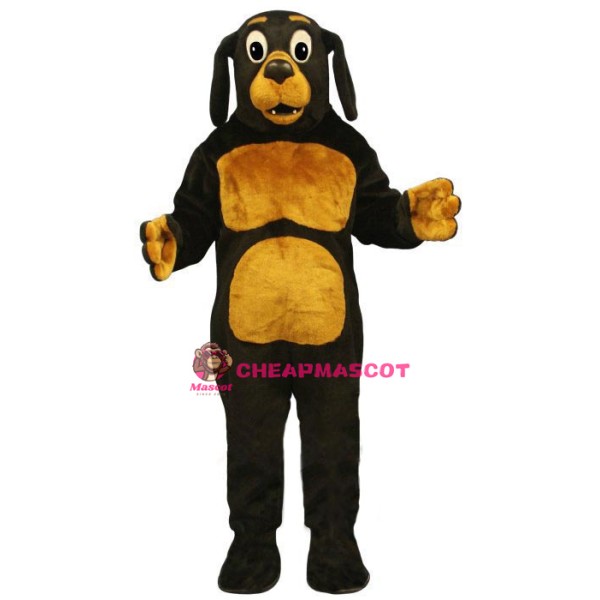 Dobie Dog Lightweight Mascot Costume