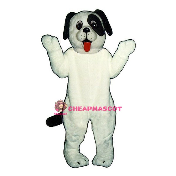 White Puppy Lightweight Mascot Costume