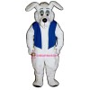Bucktooth Dog w-vest Lightweight Mascot Costume
