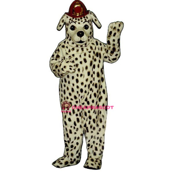 Dalmatian w-hat Lightweight Mascot Costume