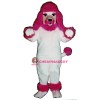 Pink Poodle Lightweight Mascot Costume