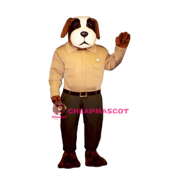 Sheriff Snoop Lightweight Mascot Costume