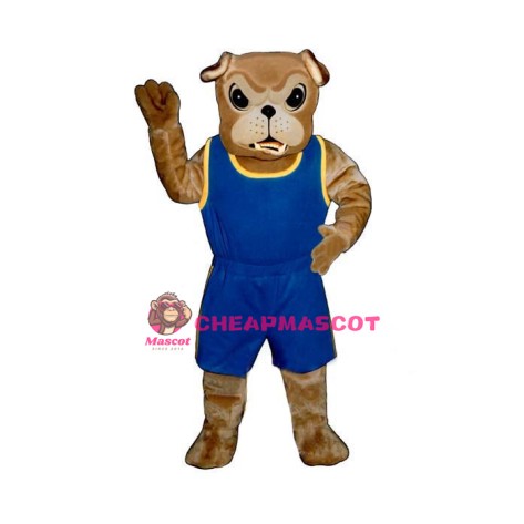 Bullie Bulldog w-Jog Suit Lightweight Mascot Costume