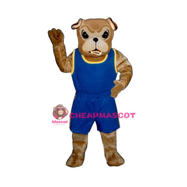 Bullie Bulldog w-Jog Suit Lightweight Mascot Costume