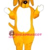 Yellow Hound Lightweight Mascot Costume