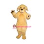 Blonde Dog Lightweight Mascot Costume