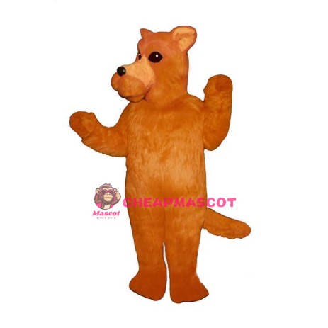 Orange Dog Lightweight Mascot Costume