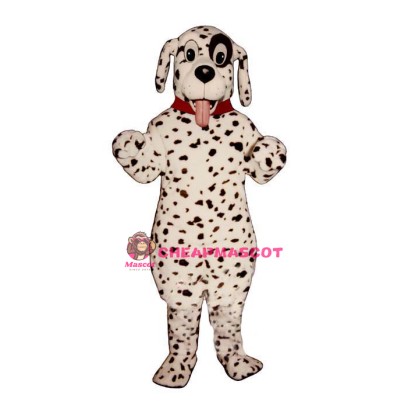 Cute Dalmation w-Collar Lightweight Mascot Costume
