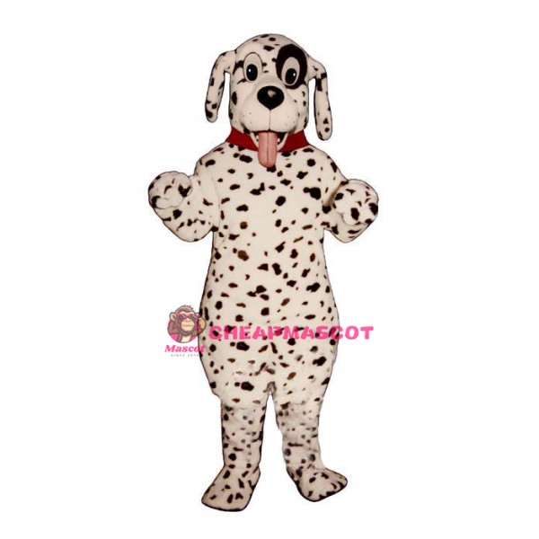 Cute Dalmation w-Collar Lightweight Mascot Costume