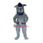 Bull Dog w-Collar & Hat Lightweight Mascot Costume
