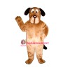 Educated Dog w-Glasses Lightweight Mascot Costume