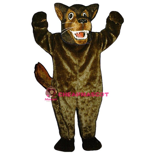 Mean Wolf Lightweight Mascot Costume