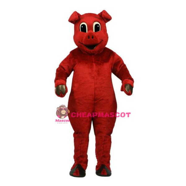 Ruddy Redpig Lightweight Mascot Costume