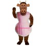 Heifer w-Apron Lightweight Mascot Costume