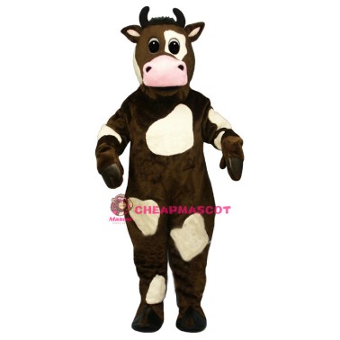 Brown Bessy Lightweight Mascot Costume