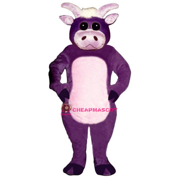 Purple Bull Lightweight Mascot Costume
