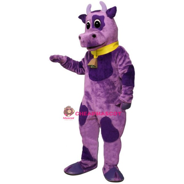 Ms.Violet w-Bell Collar Lightweight Mascot Costume