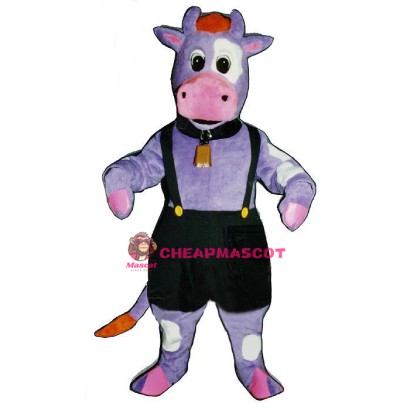 Purple Cow Lightweight Mascot Costume