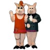 Peaches Pig Lightweight Mascot Costume